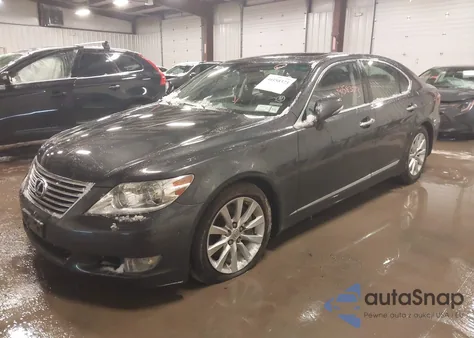 2010 Lexus Ls 460 из США, поврежденный, VIN JTHCL5EF4A5005672